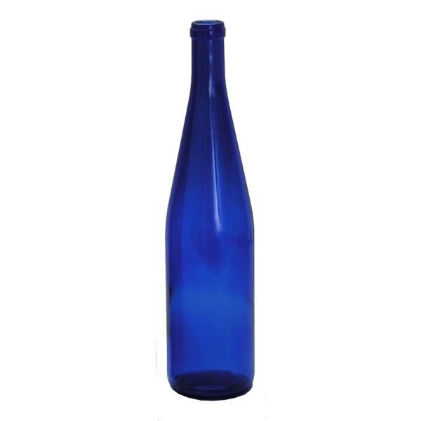 Bottle - 750mL Cobalt Hock